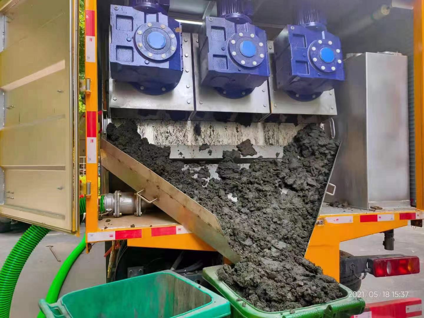 高明化粪池清掏城市维护站-泥浆净化干湿分离处理